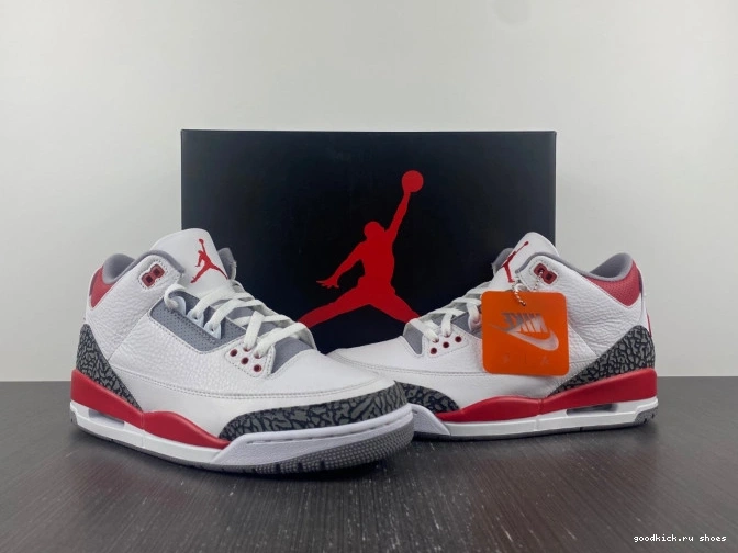 Jordan Air 3 Red Fire DN3707-160 OG 0824